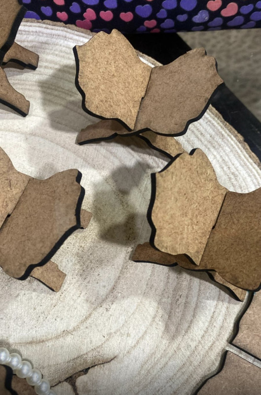 Wooden Book Shelf for Desk Decoration, Ideal for Holding Books, Tablets, Detachable Design