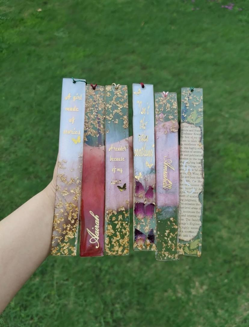 BookMark Resin Art